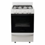 Cocina a Gas Orbis 858BC4 Multigas 4 Hornallas Blanca con Visor