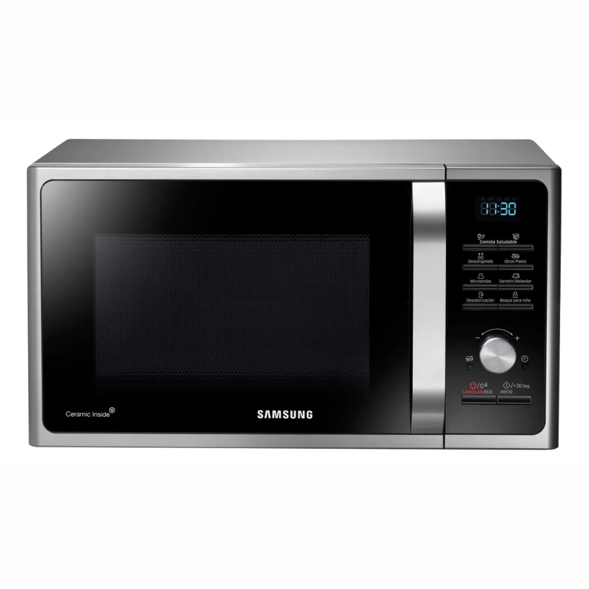 1 Microondas Samsung Mg23f3k3tas Grill Ceramico 23l - Imagen 1