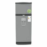 Heladera con freezer Bambi 2F1600 con Dispenser color plata con capacidad de 329L