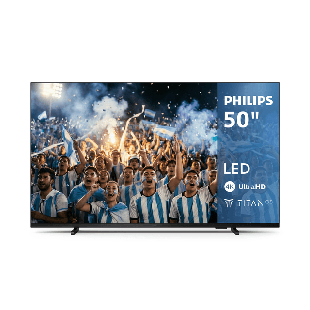 1M244201F20260603070417 Smart TV Led Philips 4K UHD 50" 50PUD7309 77 - Imagen 1
