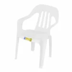 Silla VOSS 2000 Fiesta Blanca Rejillada Respaldo Liston - (SIFBRL)