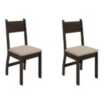Silla Milano (Pack x 2) Amendoa/Savana